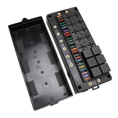 ʻO ka kaʻa kaʻa kaʻa kaʻa kaʻa kaʻa o Automotive Fuse me 24 Slots